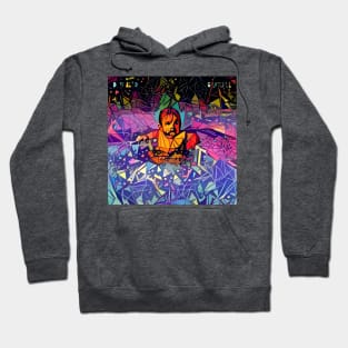 Abstract Grateful Hoodie